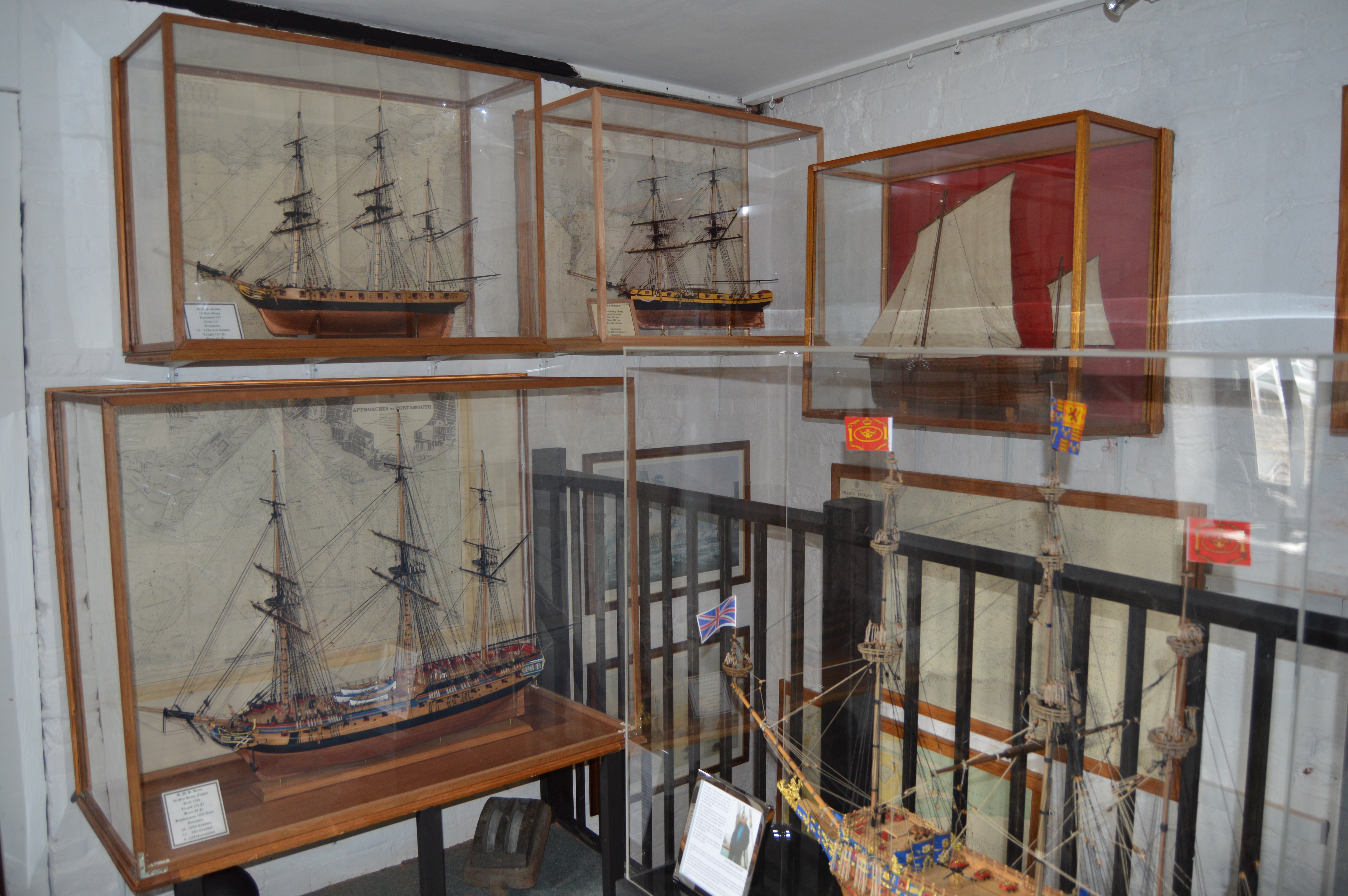 Part of the new model boat room at Deal Maritime and Local History Museum.  Credit Philippa Holt.JPG