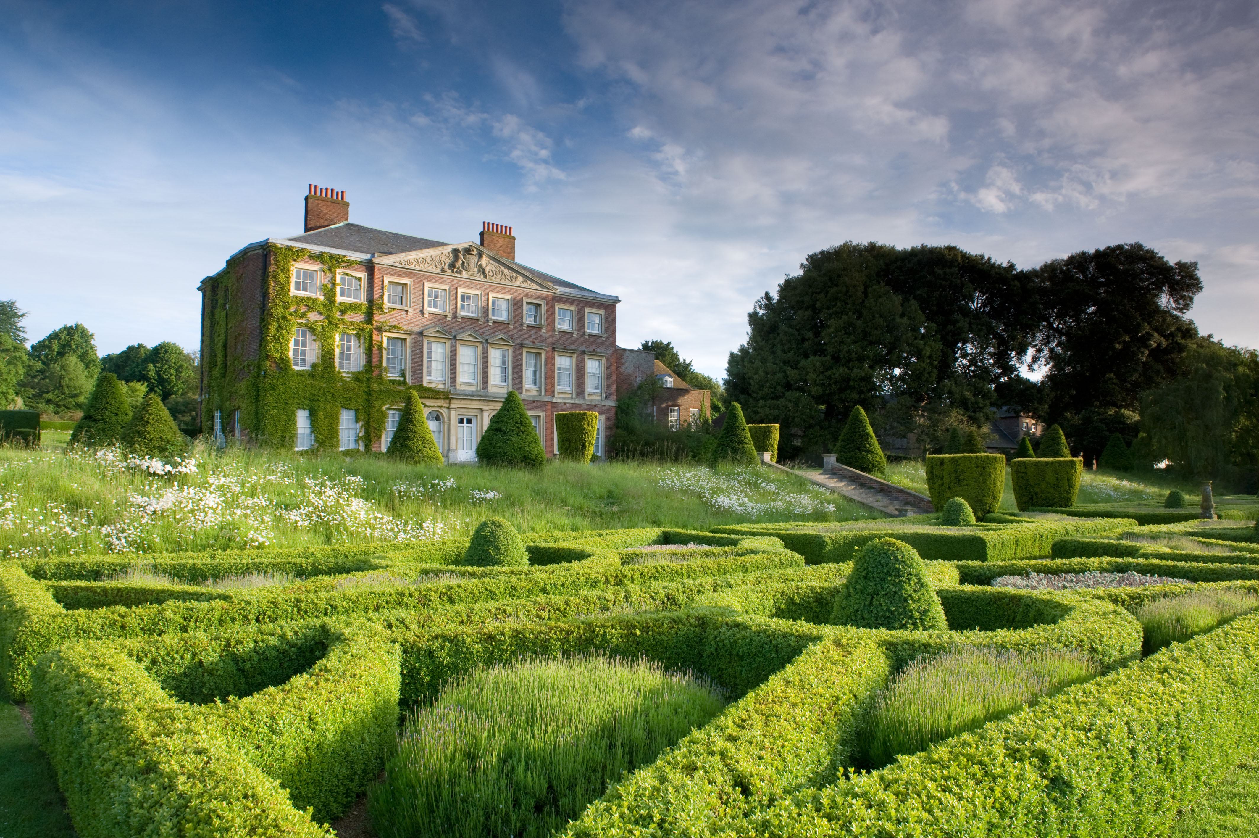 Goodnestone Park - front view and formal gardens.jpg