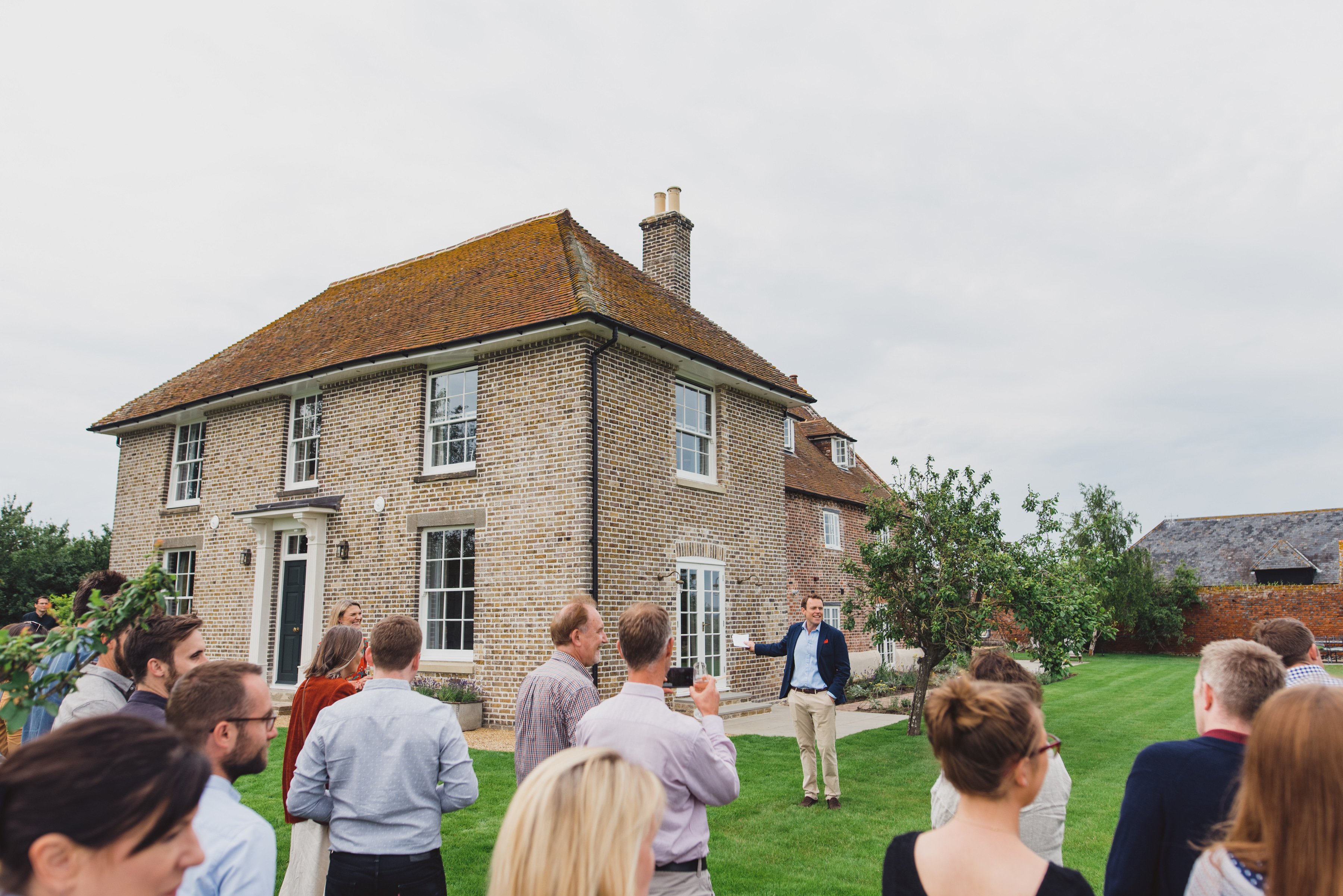 Gareth And Georgina At Elmley Nature Kingshill Farmhouse Launch0057