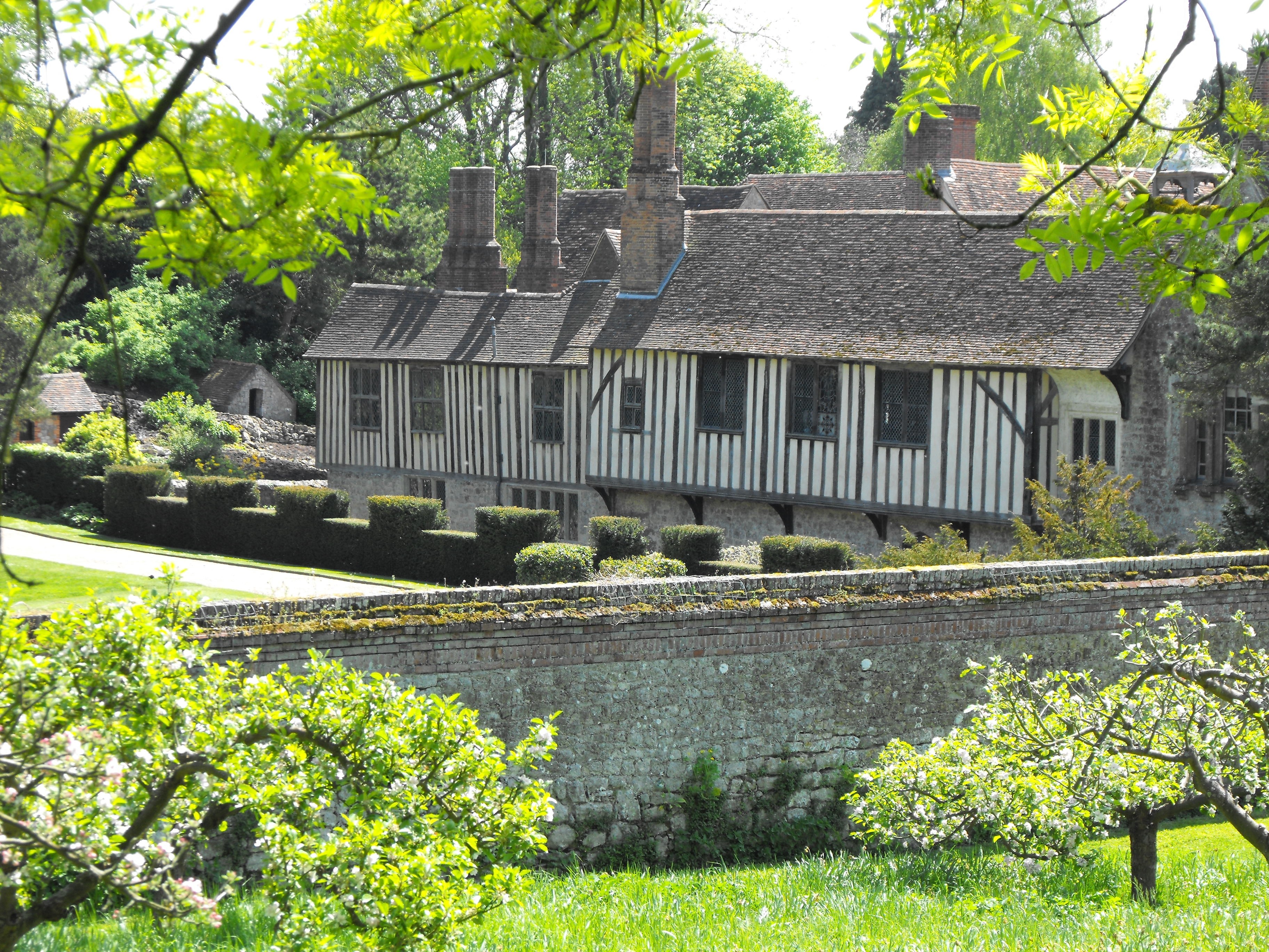 Ightham Mote Sunny May - NT Image.JPG