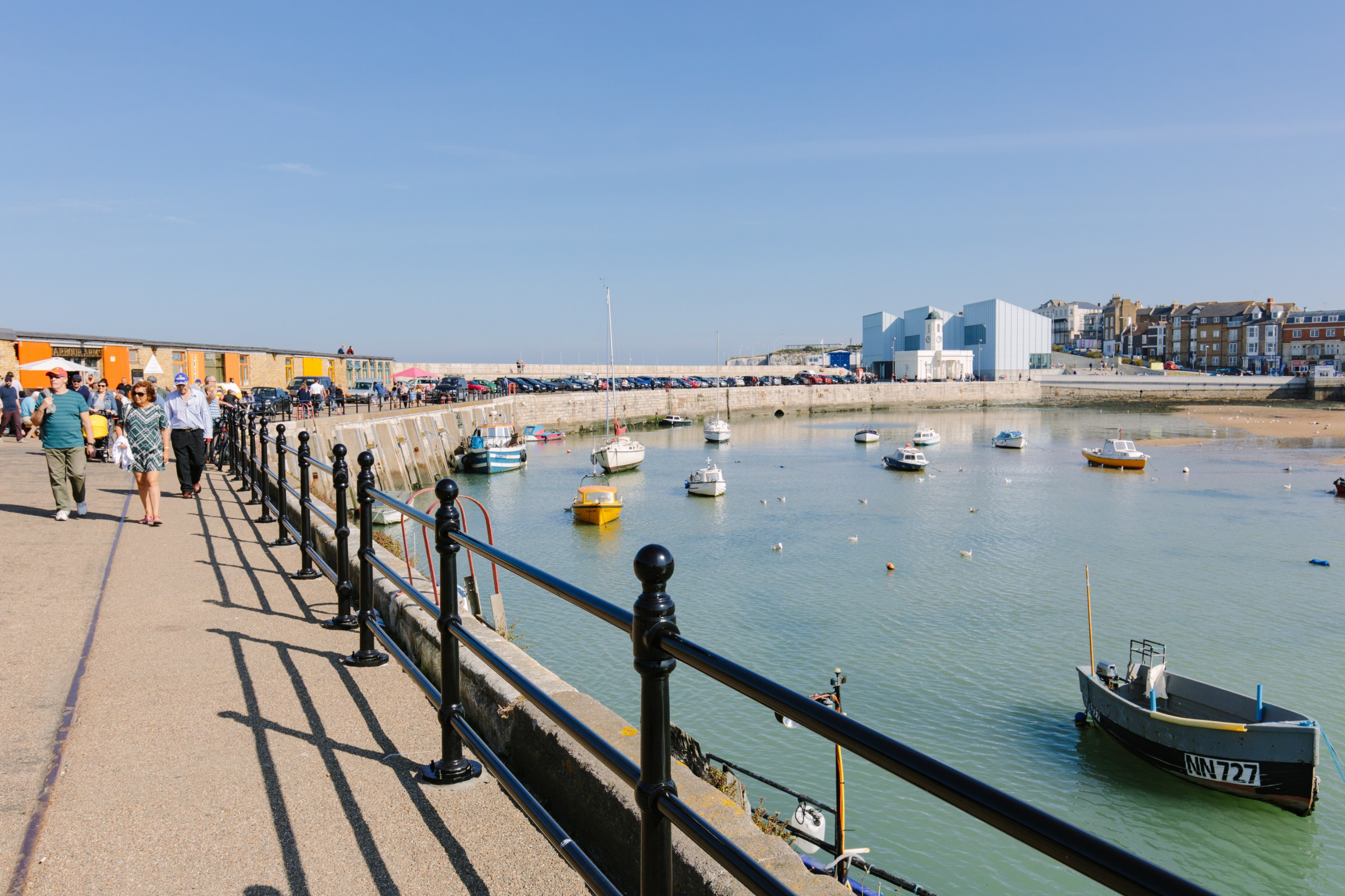 Margate Harbour Arm With Rails (5 Of 26) Edited