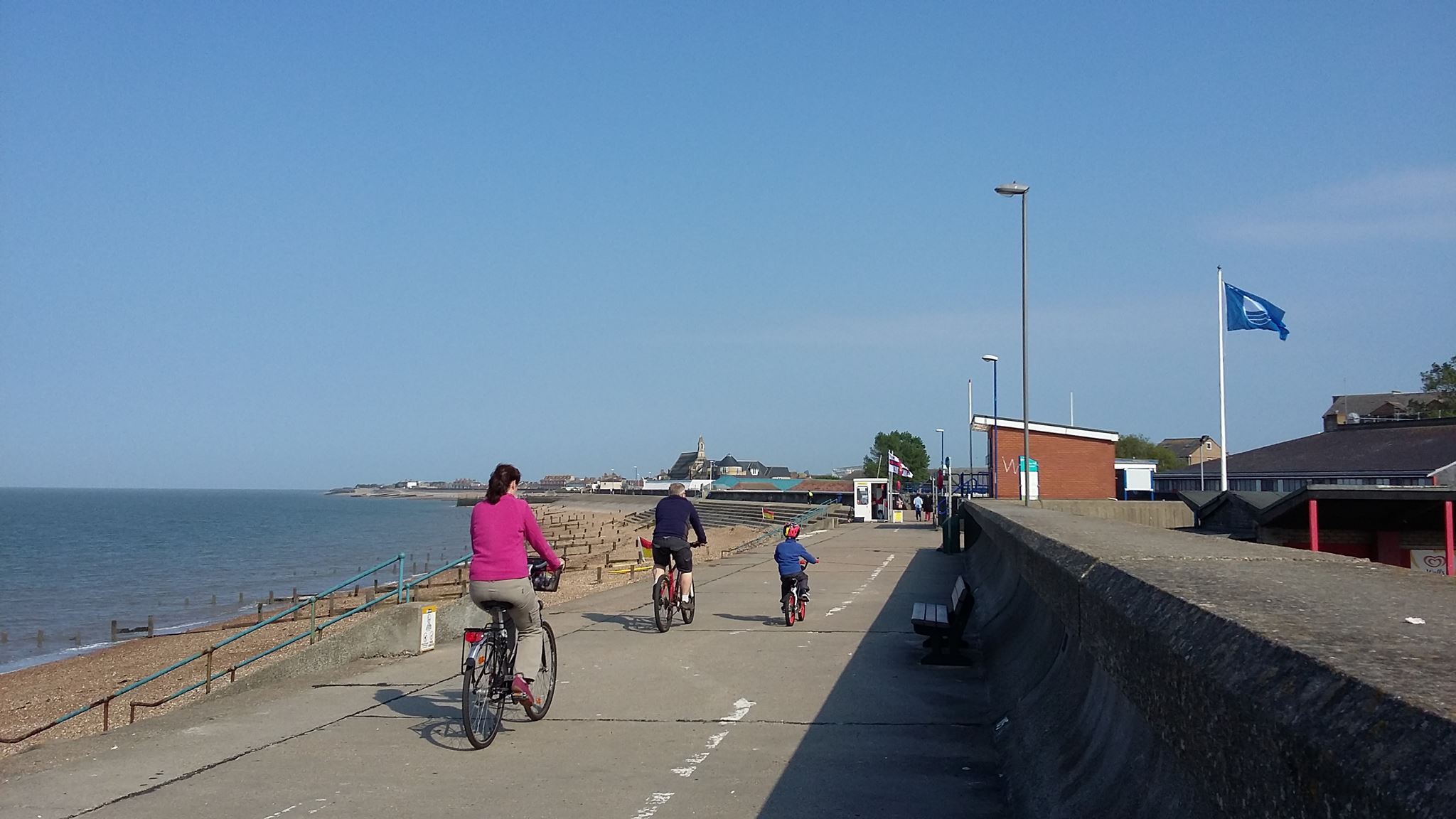 Sheerness Blue Flag Picture 2016