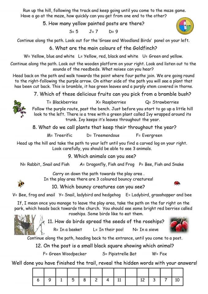 Milton Creek Country Park Explorer Trail Page 2