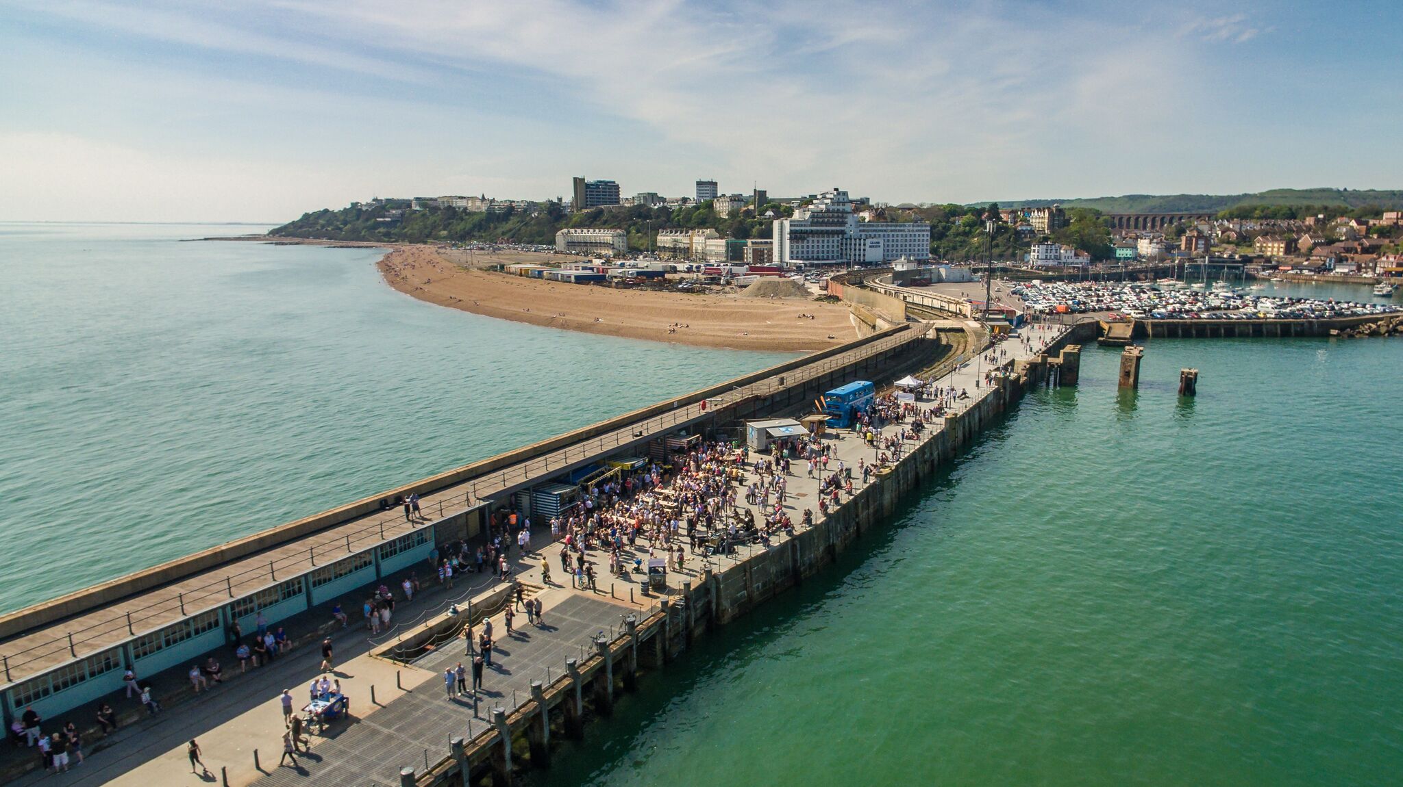 Folkestone Harbour Arm